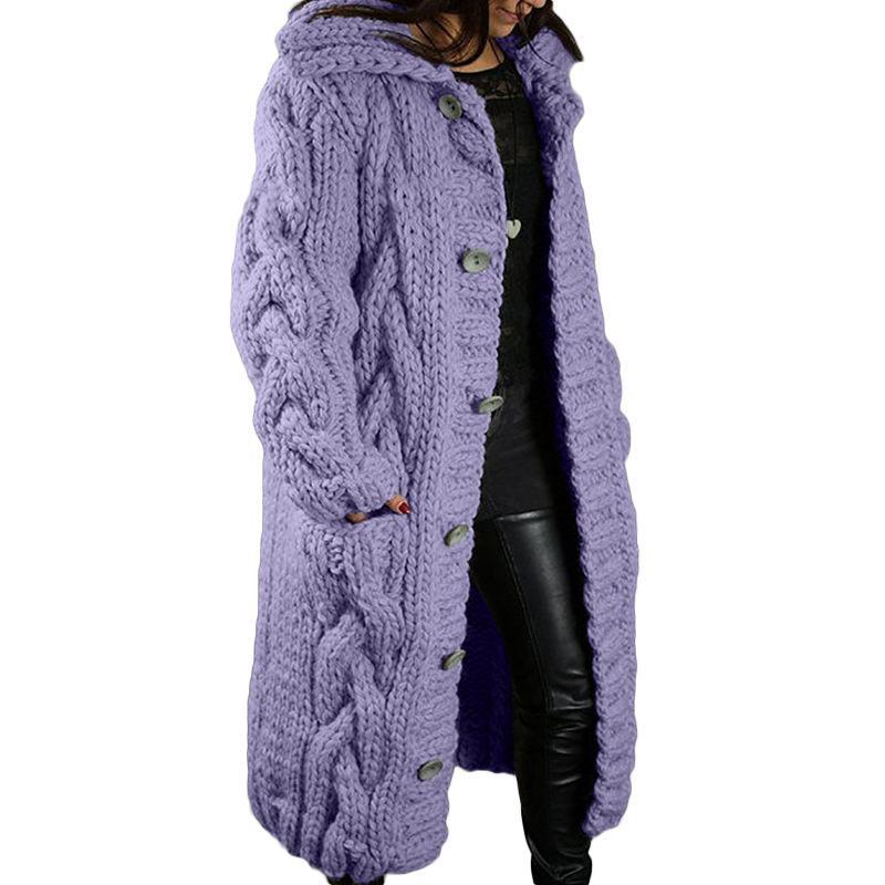 Women's Cardigan Oversized Sweater Coat - Image 8