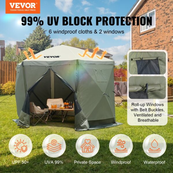 PopUp Gazebo Screen Tent with Walls