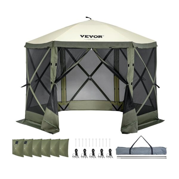 PopUp Gazebo Screen Tent with Walls - Image 2