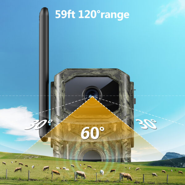 4G GPS Hunting Outdoor Trail Camera with Solar Power - Image 6