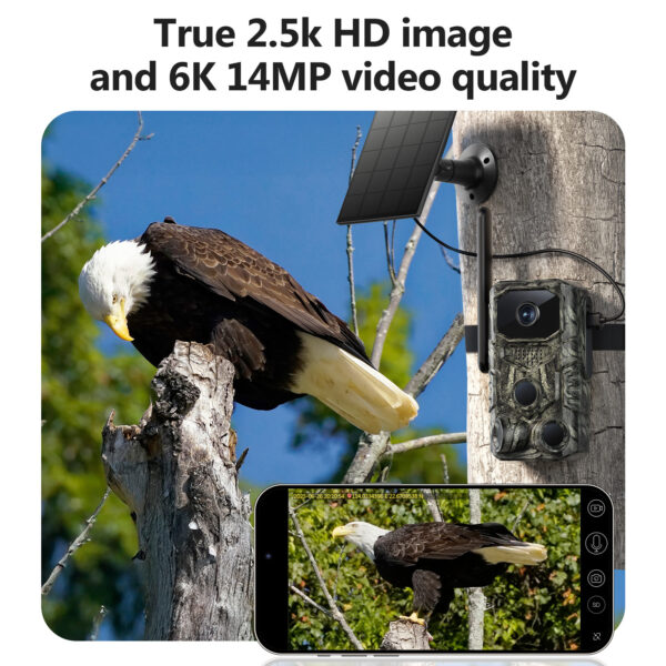 4G GPS Hunting Outdoor Trail Camera with Solar Power - Image 4