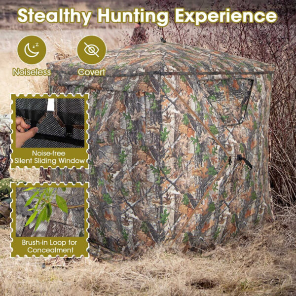 Portable Hunting Blind, 2-3 Person - Image 8