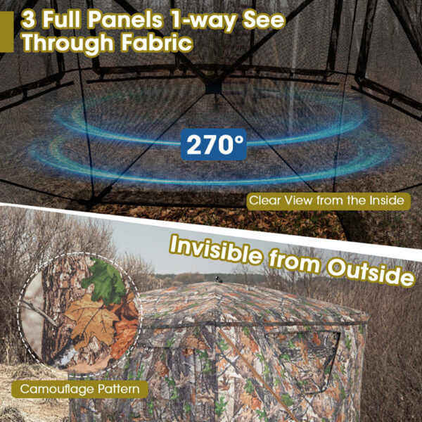 Portable Hunting Blind, 2-3 Person - Image 7